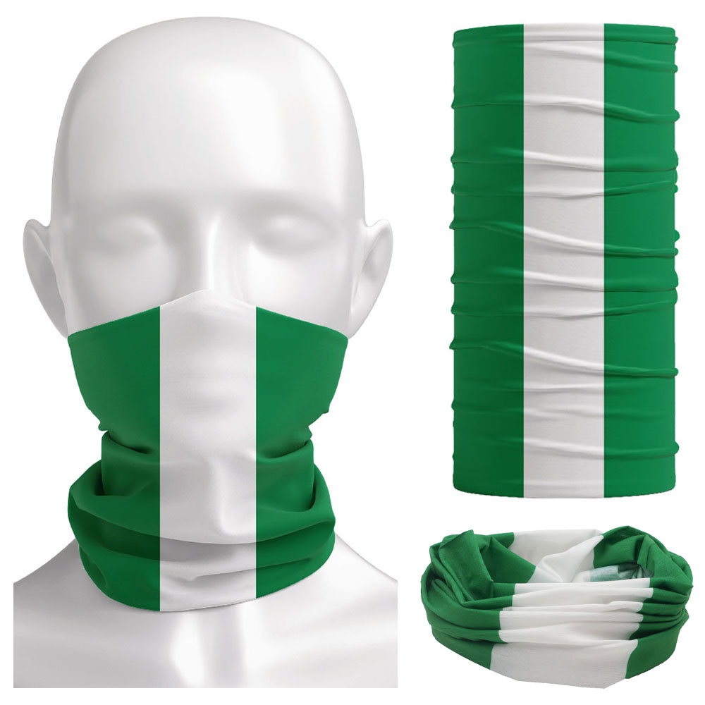 Nigeria Flag Bandanna Women Ne - Cycling Gear Women avaliação e preço