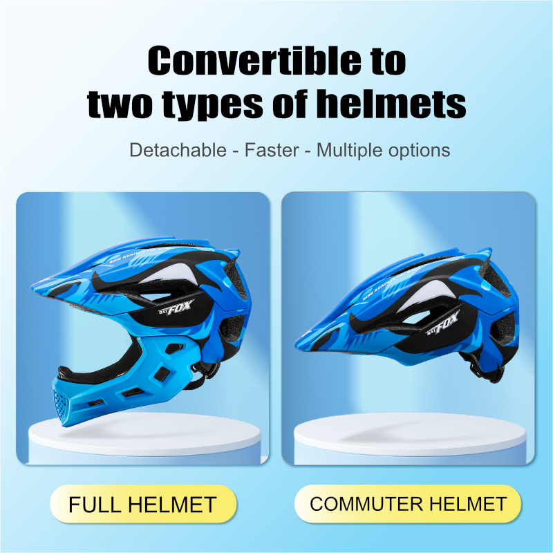 BATFOX Kids Full Face Bike Hel - Youth Cycling Gear avaliação e preço