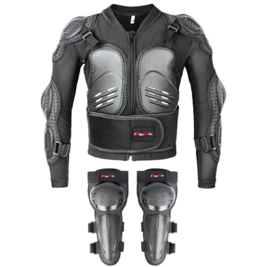 Motorcycle Jacket Armor Suit-D - Cycling Gear Jacket avaliação e preço