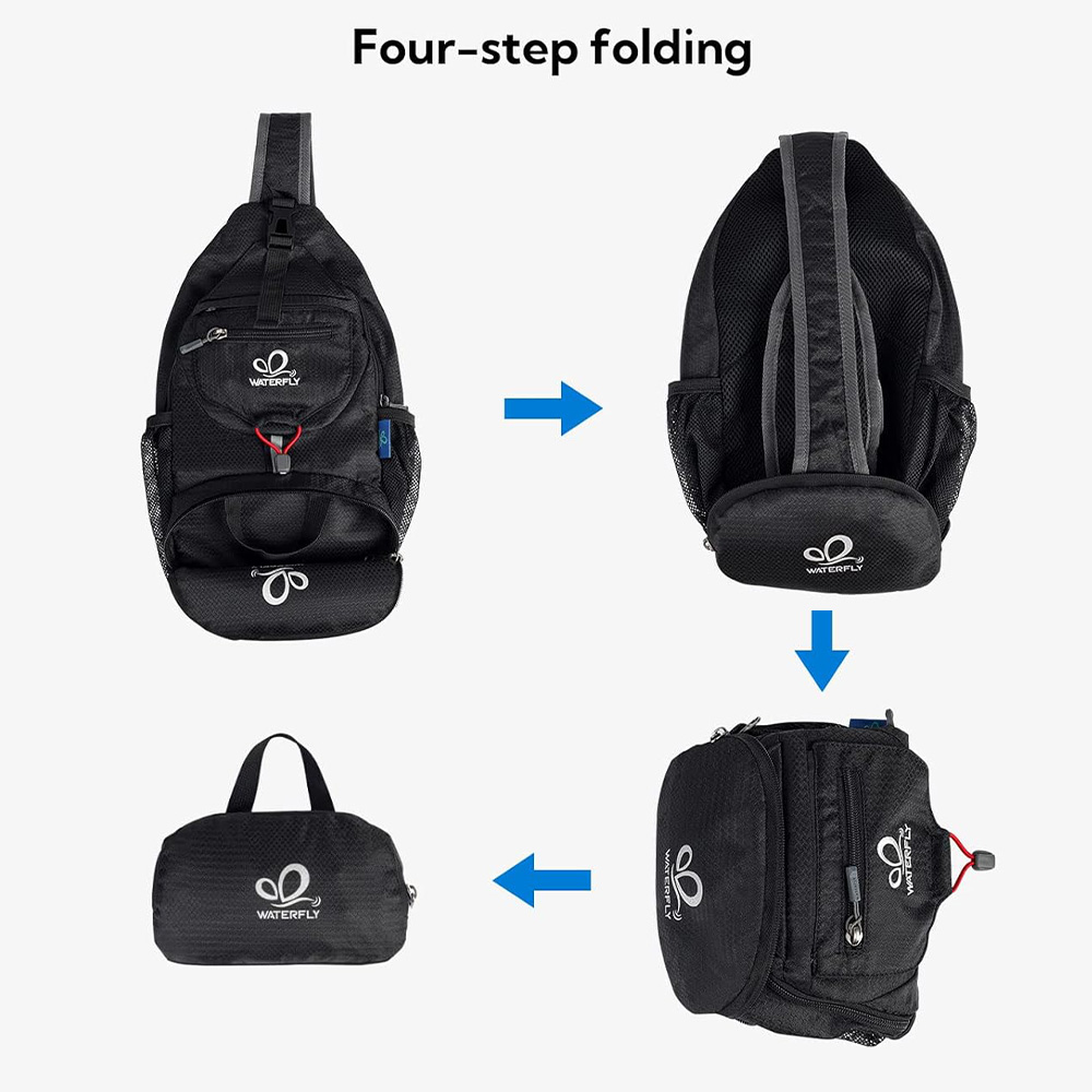WATERFLY Chest Bag Shoulder Sm - Cycling Backpack avaliação e preço