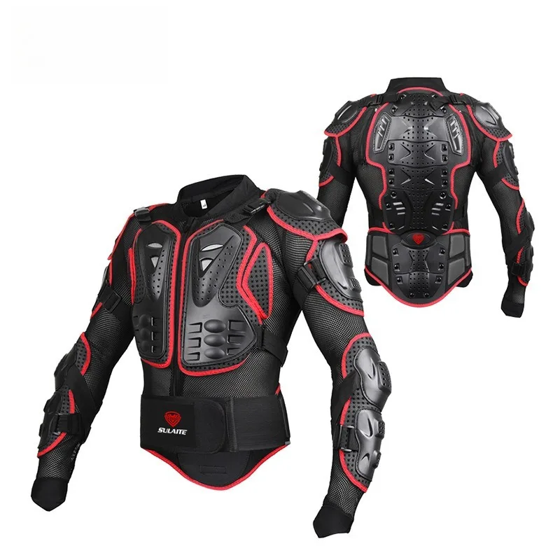Black Anti-fall Cycling Protec - Cycling Gear Jacket avaliação e preço