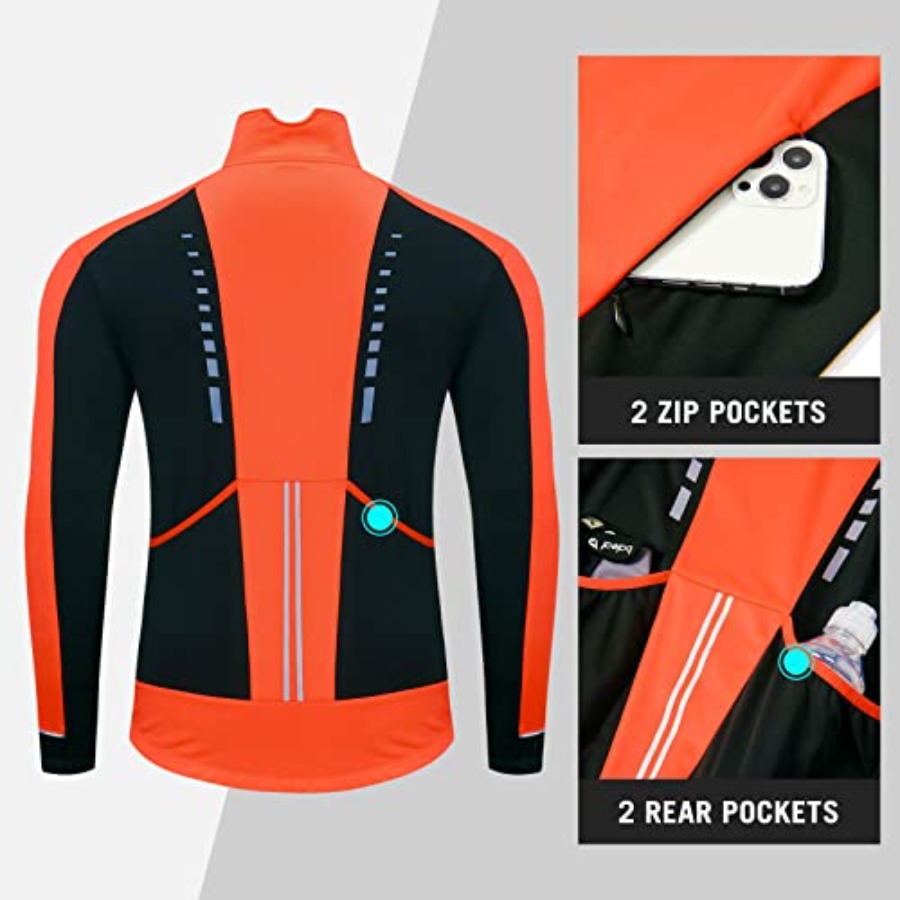 baleaf Men's Winter Jacket Win - Cycling Gear For Cold Weather avaliação e preço