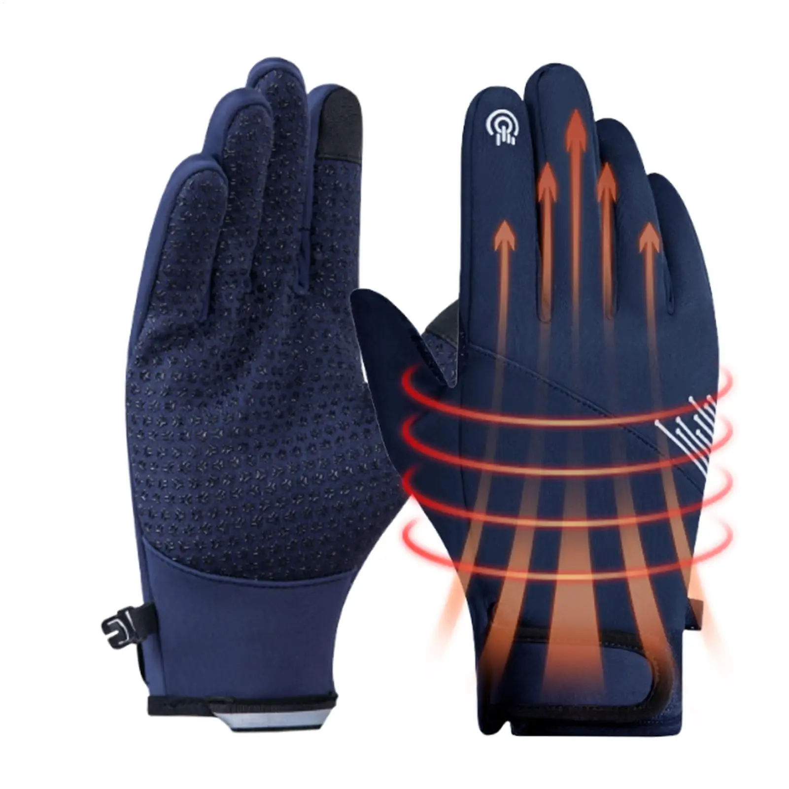Windproof Warm Touchscreen Win - Cycling Gear For Cold Weather avaliação e preço