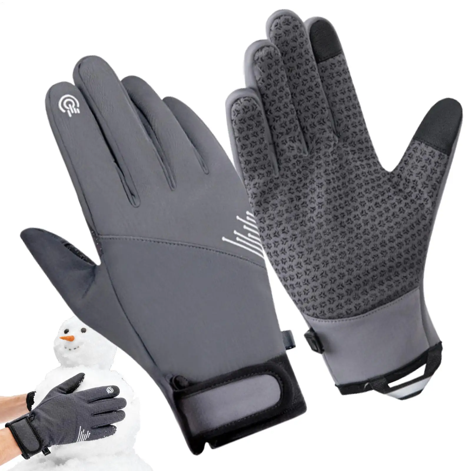 Windproof Warm Touchscreen Win - Cycling Gear For Cold Weather avaliação e preço