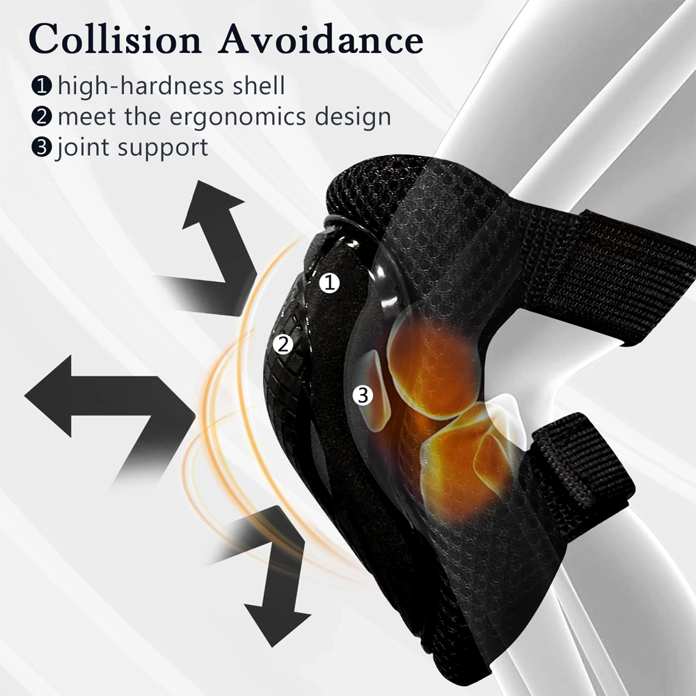 6PCS Kids/Youth Knee Pad Elbow - Youth Cycling Gear avaliação e preço